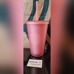 Grande Pink Lemonade Studded Starbucks Cup